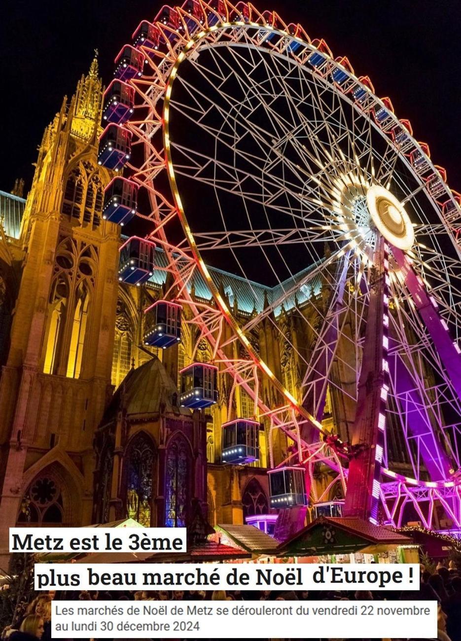 Le Marnie Lägenhet Metz Exteriör bild